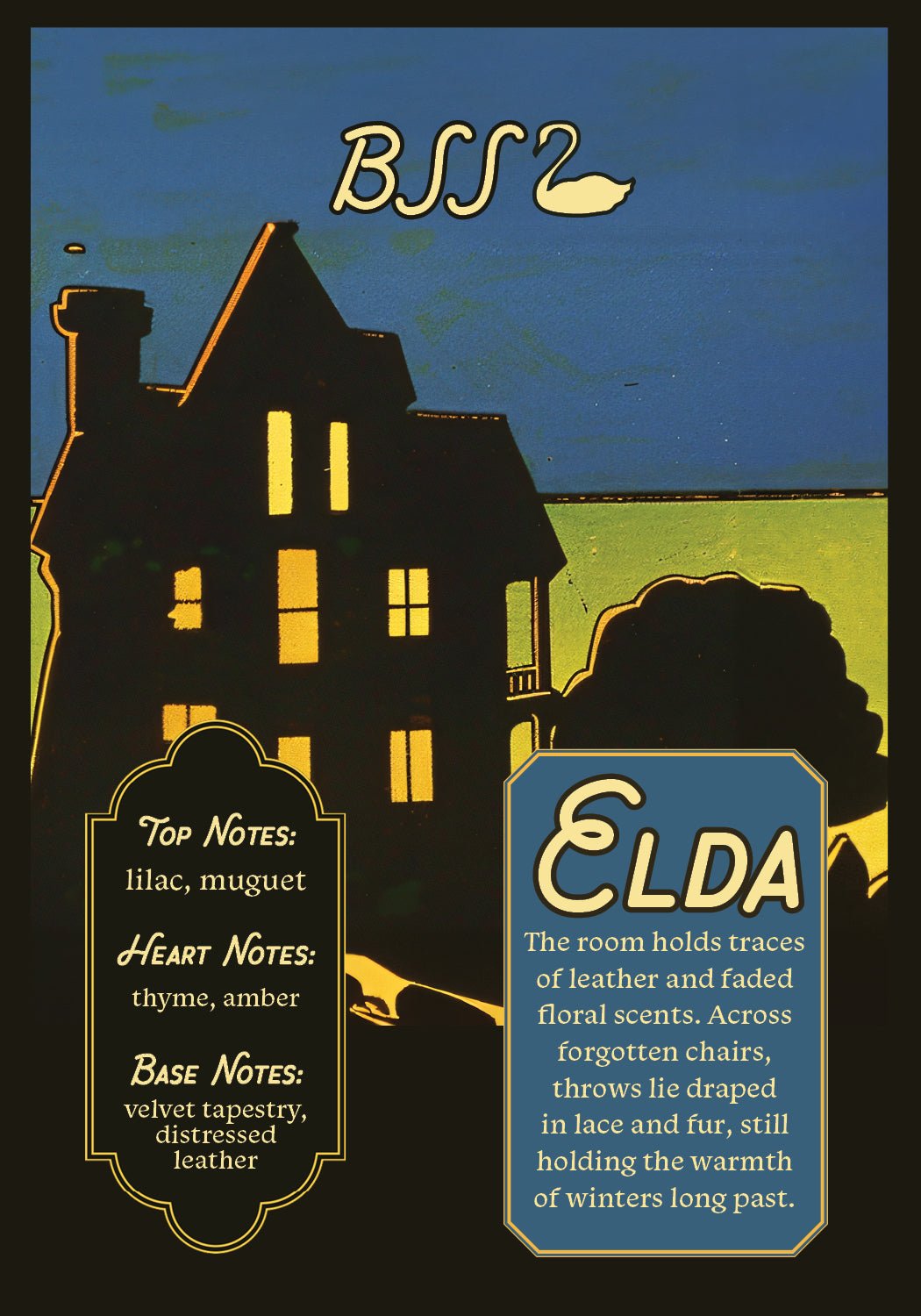 ELDA | Perfume Oil Rollerball - Black Swan Society