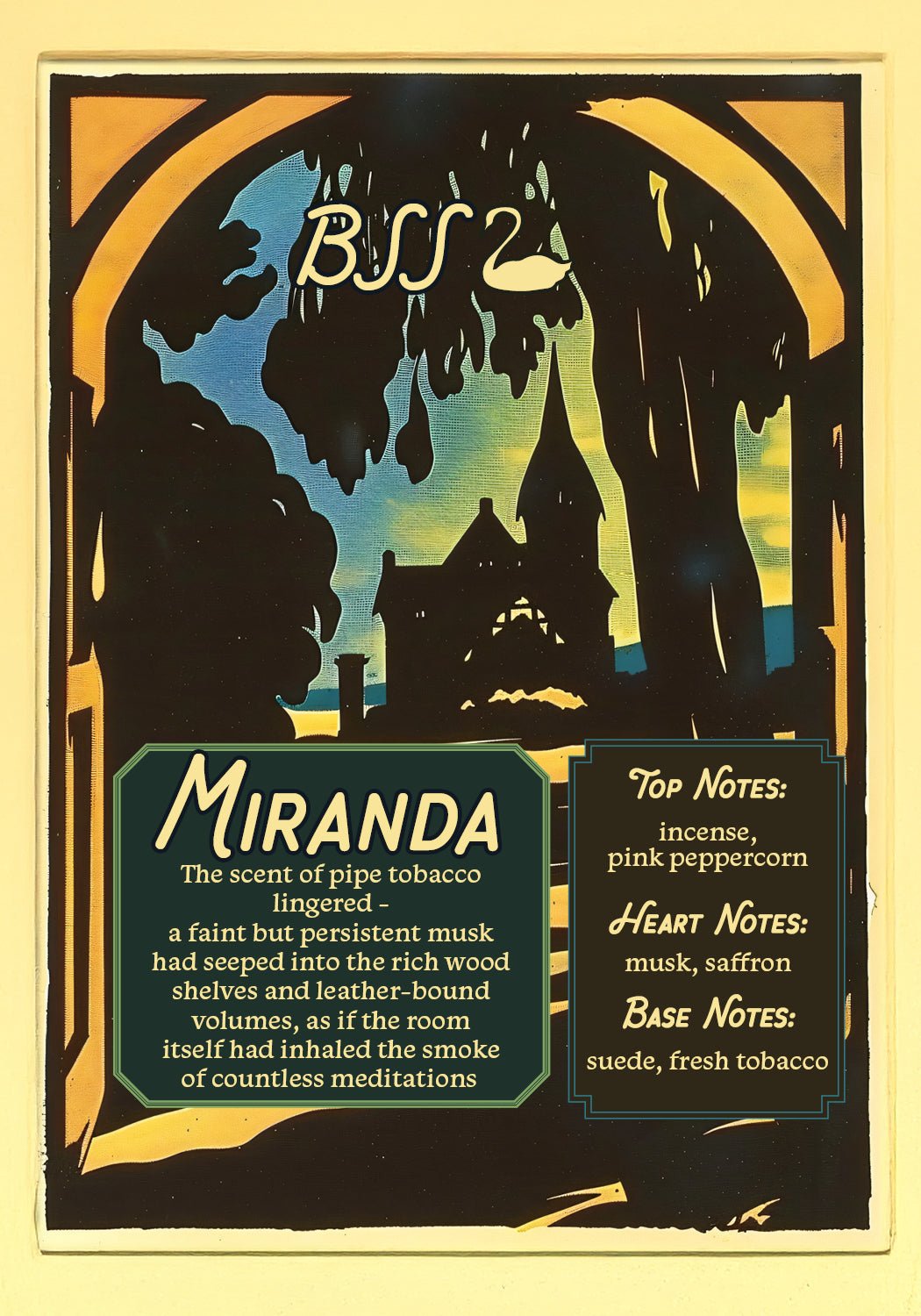 MIRANDA | Perfume Oil Rollerball - Black Swan Society