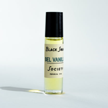 SEL VANILLE | Perfume Oil Rollerball - Black Swan Society 10ml